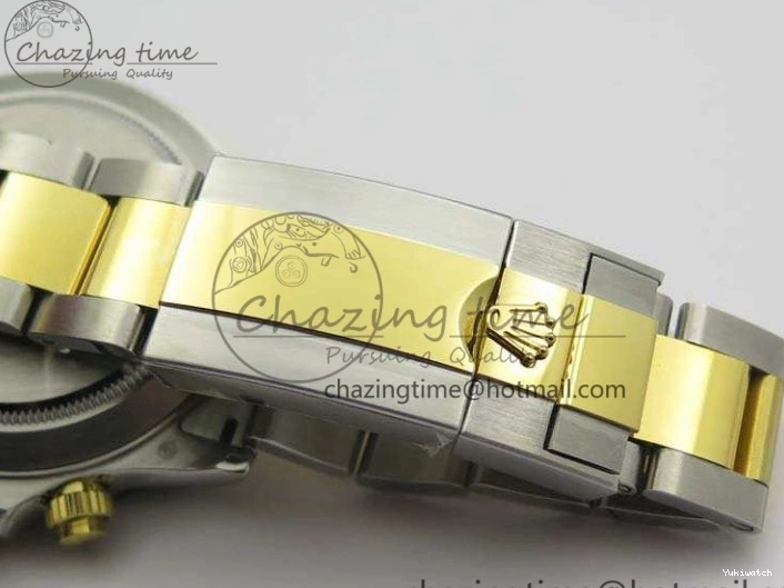 Best On Gold JH Ceramic Bracelet A7750 Dial SS YG SS Daytona Bezel YG Edition 0830